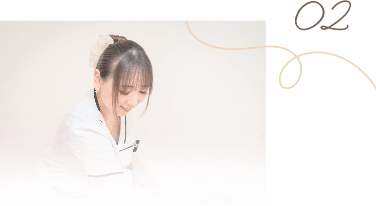 資格保持者による確かな施術
